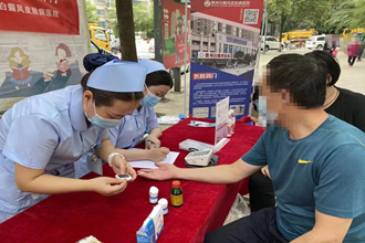 醫(yī)療服務(wù)送健康·義診活動進社區(qū)